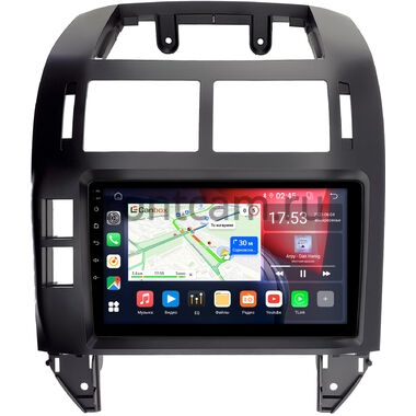 Volkswagen Polo 4 (2001-2009) (черная) Canbox RS9-1229 1.5/32 Android 10 (IPS, DSP, CarPlay)