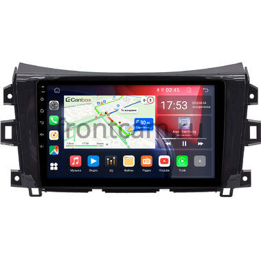 Nissan Navara (Frontier) 4 (D23) 2014-2024 (глянцевая) Canbox GT9-1340 2/32 на Android 10 (IPS, DSP, CarPlay)