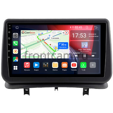 Renault Clio 3 2005-2014 Canbox GT9-1406 2/32 на Android 10 (IPS, DSP, CarPlay)