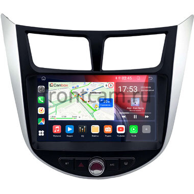 Hyundai Solaris, Accent 4 2010-2019 Canbox RS9-1874 1.5/32 Android 10 (IPS, DSP, CarPlay)