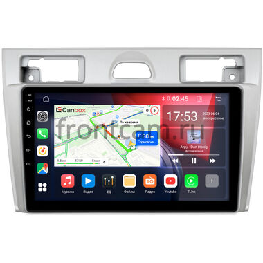 Ford Fiesta (Mk5) 2002-2008 (серебро) Canbox GT9-2069 2/32 Android 10 (IPS, DSP, CarPlay)