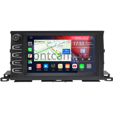 Toyota Highlander 3 (U50) 2013-2019 Canbox RS9-2170 1.5/32 на Android 10 (IPS, DSP, CarPlay)