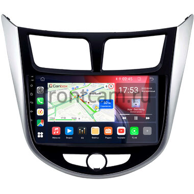 Hyundai Solaris, Accent 4 2010-2019 Canbox GT9-2275 2/32 на Android 10 (IPS, DSP, CarPlay)