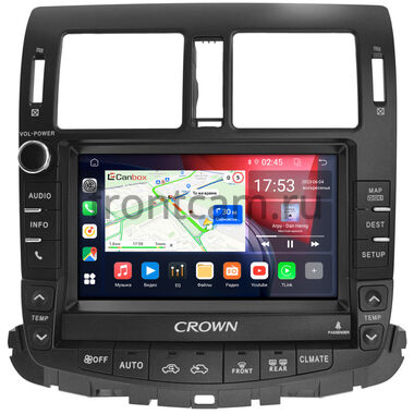 Toyota Crown (S200) 2008-2012 (Для авто c монитором и DVD) Canbox RS9-5377 1.5/32 Android 10 (IPS, DSP, CarPlay)