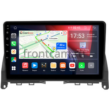 Mercedes-Benz C-klasse (w204) 2006-2011 (черная) Canbox GT9-702 2/32 Android 10 (IPS, DSP, CarPlay)