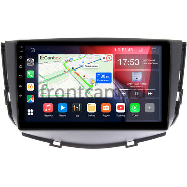 Lifan X60 2011-2016 (матовая) Canbox GT9-9053 2/32 Android 10 (IPS, DSP, CarPlay)