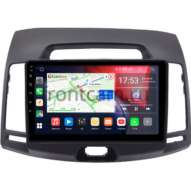 Hyundai Elantra 4 (HD) 2006-2011 (темно-серая) Canbox GT9-9077 2/32 Android 10 (IPS, DSP, CarPlay)