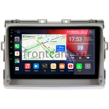 Toyota Estima 3 2006-2016, Previa 3 (XR50) 2006-2019 Canbox RS9-9093 1.5/32 на Android 10 (серая) (IPS, DSP, CarPlay)