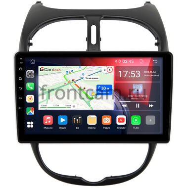 Peugeot 206 1998-2012 Canbox RS9-9117 1.5/32 Android 10 (IPS, DSP, CarPlay)