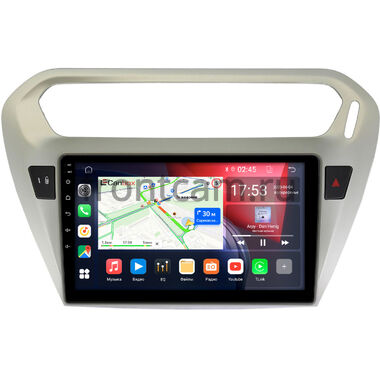 Peugeot 301 2012-2024 Canbox GT9-9118 2/32 Android 10 (IPS, DSP, CarPlay)