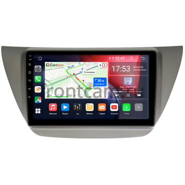 Mitsubishi Lancer 9 2000-2010 (серая) Canbox RS9-9230 1.5/32 на Android 10 (IPS, DSP, CarPlay)