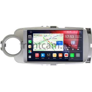 Toyota Vitz 3 (XP130), Yaris 3 2010-2017 (правый и левый руль, серая) Canbox GT9-9245 2/32 на Android 10 (IPS, DSP, CarPlay)