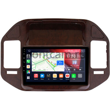 Mitsubishi Pajero 3, Montero 3 1999-2006 (дерево) Canbox RS9-9387 1.5/32 на Android 10 (IPS, DSP, CarPlay)