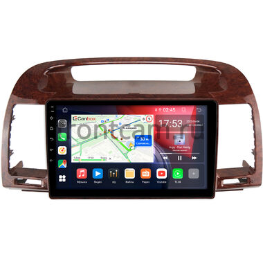 Toyota Camry XV30 2001-2006 (под дерево) Canbox RS9-961 1.5/32 Android 10 (IPS, DSP, CarPlay)