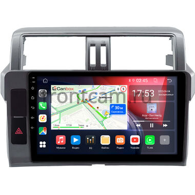 Toyota Land Cruiser Prado 150 2013-2017 (Тип 2) Canbox GTR10-1051 4/64 на Android 10 (IPS, DSP, CarPlay)