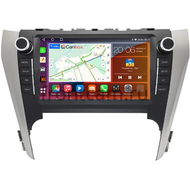 Toyota Camry XV50 (2011-2014) Canbox H-Line 2K 4180-9-0119 на Android 10 (4G-SIM, 4/32, DSP, QLed)