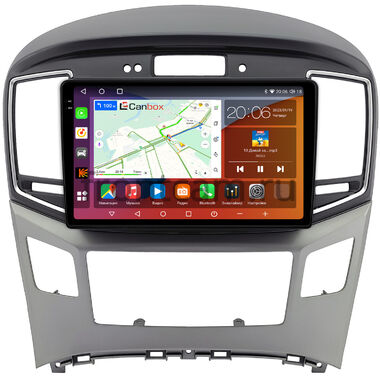 Hyundai H1 2, Grand Starex 2015-2021 (с сохранением часов) Canbox H-Line 2K 4180-9-0144 на Android 10 (4G-SIM, 4/32, DSP, QLed)