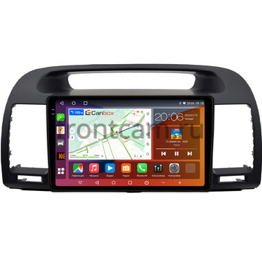 Toyota Camry XV30 2001-2006 (черная) Canbox H-Line 2K 4180-9-0607 на Android 10 (4G-SIM, 4/32, DSP, QLed)