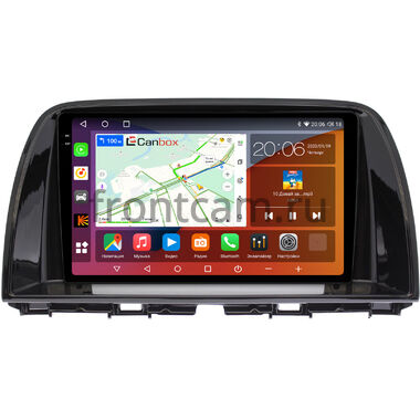 Mazda CX-5 (2011-2017) Canbox H-Line 2K 4180-9-1787 на Android 10 (4G-SIM, 4/32, DSP, QLed)