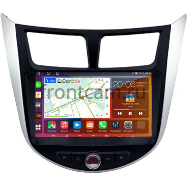 Hyundai Solaris, Accent 4 2010-2019 Canbox H-Line 2K 4180-9-1874 на Android 10 (4G-SIM, 4/32, DSP, QLed)