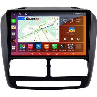 Fiat Doblo 2 2009-2015 Canbox H-Line 2K 4180-9-2135 на Android 10 (4G-SIM, 4/32, DSP, QLed)