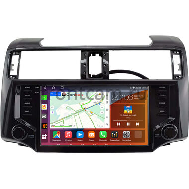 Toyota 4Runner 5 2009-2013 (черная, глянцевая) Canbox H-Line 2K 4180-9-2227 на Android 10 (4G-SIM, 4/32, DSP, QLed)