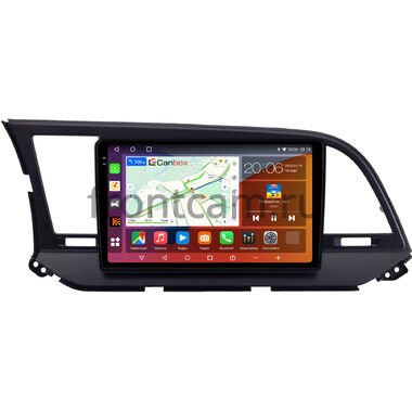 Hyundai Elantra 6 (AD) 2015-2019 (для авто без камеры) Canbox H-Line 2K 4180-9020 на Android 10 (4G-SIM, 4/32, DSP, QLed)