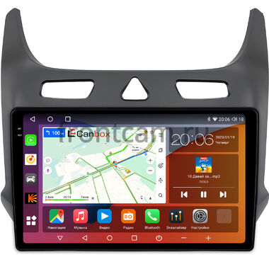 Chevrolet Cobalt 2 (2011-2024) (черная) Canbox H-Line 2K 4181-10-0126 на Android 10 (4G-SIM, 4/32, DSP, QLed)