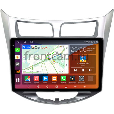 Hyundai Solaris, Accent 4 2010-2019 Canbox H-Line 2K 4181-10-0453 на Android 10 (4G-SIM, 4/32, DSP, QLed)