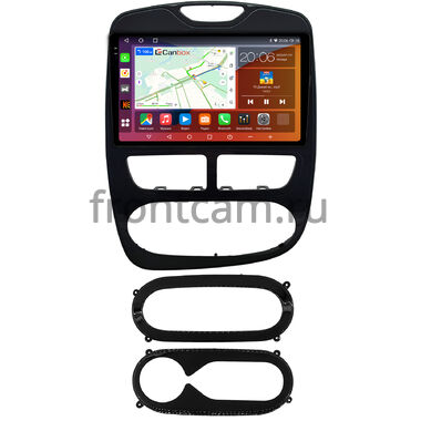 Renault Clio 4 2016-2019 (черная) Canbox H-Line 2K 4181-10-0860 на Android 10 (4G-SIM, 4/32, DSP, QLed)
