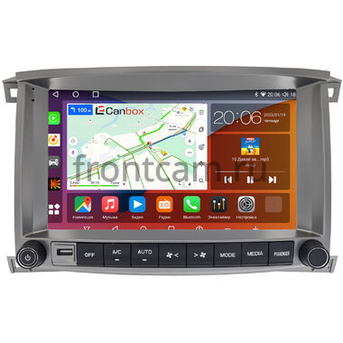 Toyota Land Cruiser 100 2002-2007 Canbox H-Line 2K 4181-10-1220 на Android 10 (4G-SIM, 4/32, DSP, QLed)