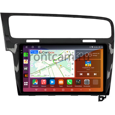 Volkswagen Golf 7 2012-2020 (глянцевая) Canbox H-Line 2K 4181-10-469 на Android 10 (4G-SIM, 4/32, DSP, QLed)