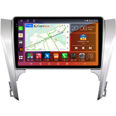 Toyota Camry XV50 (2011-2014) Canbox H-Line 2K 4181-1003 на Android 10 (4G-SIM, 4/32, DSP, QLed) (для авто с камерой, JBL)