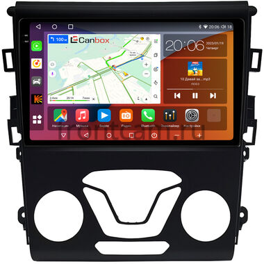 Ford Mondeo 5 2014-2022, Fusion 2 (North America) 2012-2016 (для авто с маленьким экраном) Canbox H-Line 2K 4182-9-096 на Android 10 (4G-SIM, 4/64, DSP, QLed)