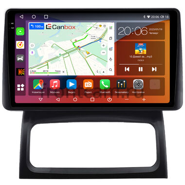 Renault Clio 2 (2001-2005) Canbox H-Line 2K 4182-9-1816 на Android 10 (4G-SIM, 4/64, DSP, QLed)