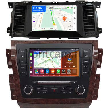 Infiniti QX56 2010-2013, QX80 2013-2020 (для авто с кнопкой APPS) Canbox H-Line 2K 4182-9-2223 на Android 10 (4G-SIM, 4/64, DSP, QLed)