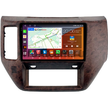 Nissan Patrol (Y61) 2004-2010 Canbox H-Line 2K 4182-9-2268 на Android 10 (4G-SIM, 4/64, DSP, QLed)