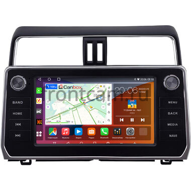 Toyota Land Cruiser Prado 150 2017-2024 Canbox H-Line 2K 4184-9-0199 на Android 10 (4G-SIM, 6/128, DSP, QLed)
