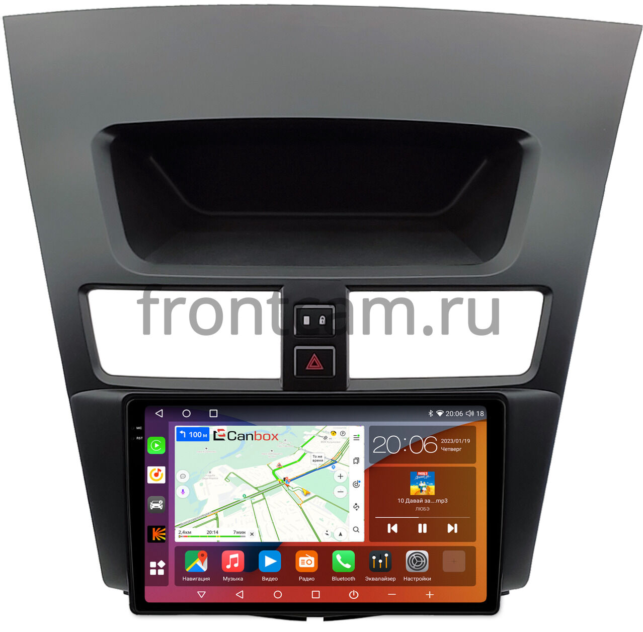 Штатная магнитола Canbox H-Line 2K 4184-9-0774 для Mazda BT-50 2 (2011-2020)  на Android 10 (4G-SIM, 6/128, DSP, QLed) Купить в городе Москва