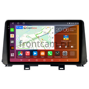 Kia Picanto 3 2017-2021 Canbox H-Line 2K 4184-9-1398 на Android 10 (4G-SIM, 6/128, DSP, QLed)