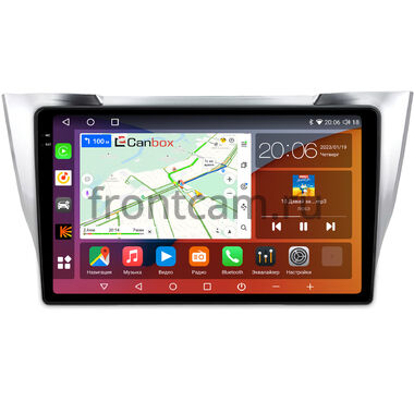 Lexus RX 300, RX 330, RX 350, RX 400h 2003-2009 (серебряная) Canbox H-Line 2K 4185-10-1473 на Android 10 (4G-SIM, 6/128, DSP, QLed)