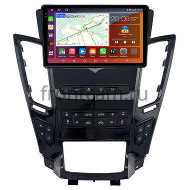 Cadillac CTS 2 2007-2014 (черная) Canbox H-Line 2K 4186-9-1654 на Android 10 (4G-SIM, 8/256, DSP, QLed)