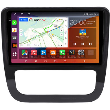 Volkswagen Scirocco 2008-2014 (глянцевая) Canbox H-Line 2K 4186-9-3213 на Android 10 (4G-SIM, 8/256, DSP, QLed)