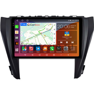 Toyota Camry XV55 2014-2018 (для авто с камерой, JBL) Canbox H-Line 2K 4187-10-1691 на Android 10 (4G-SIM, 8/256, DSP, QLed)