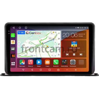 Canbox H-Line 2K 4187-10-2117 на Android 10 (4G-SIM, 8/256, DSP, QLed) для установки на торпедо грузовика, автобуса и другого коммерческого транспорта