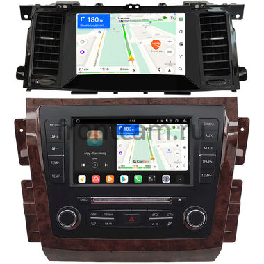 Infiniti QX56 2010-2013, QX80 2013-2020 (для авто с кнопкой APPS) Canbox H-Line 2K 5184-9-2223 на Android 14 (4G-SIM, 6/128, DSP, QLed)