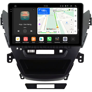 Hyundai Elantra 5 (MD), Avante 5 2010-2015 Canbox H-Line 2K 5187-10-1369 на Android 14 (4G-SIM, 8/128, DSP, QLed)