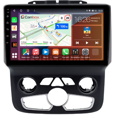 Dodge RAM 4 (DS/DJ) (2013-2023) (с климат-контролем) Canbox H-Line 3792-9-0021 на Android 10 (4G-SIM, 4/64, DSP, QLed)