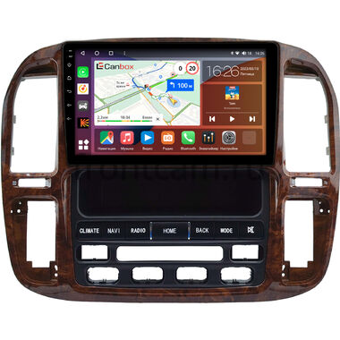 Toyota Land Cruiser 100 1998-2002 (для авто с цвет. экраном) Canbox H-Line 3792-9-0441 на Android 10 (4G-SIM, 4/64, DSP, QLed)