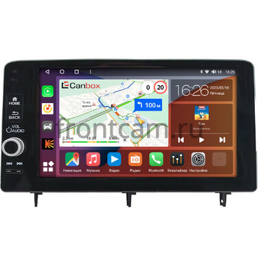 Honda Civic 11, Integra 5 2021-2026 Canbox H-Line 3792-9-0865 на Android 10 (4G-SIM, 4/64, DSP, QLed)